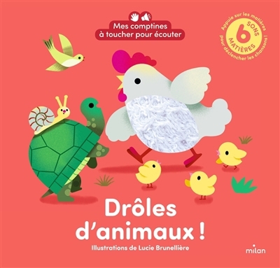 Drôles d'animaux ! | Brunellière, Lucie (Illustrateur)