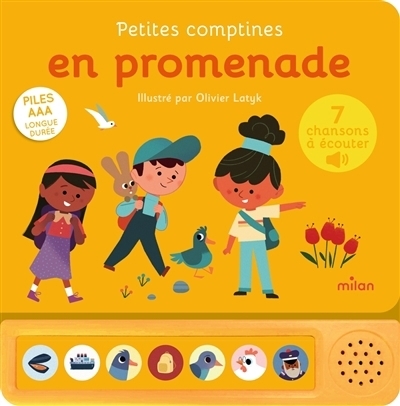 Petites comptines en promenade | Latyk, Olivier