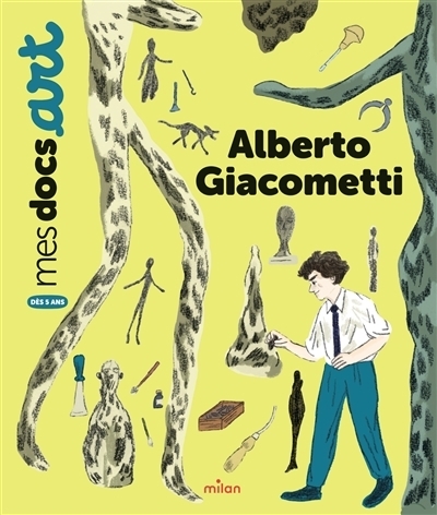 Alberto Giacometti | Simon, Clémence (Auteur) | Dzierzawska, Zosia (Illustrateur)