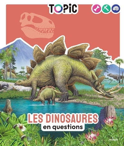 Les dinosaures en questions | Hédelin, Pascale (Auteur) | Farkas, Rudolf (Illustrateur)