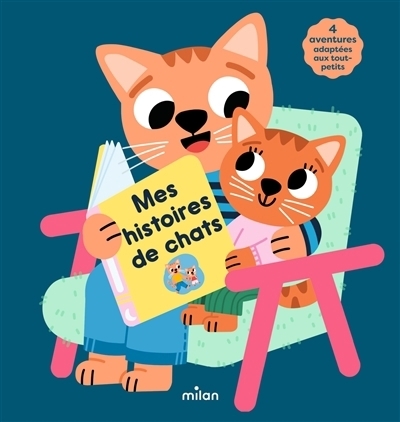 Mes histoires de chats | Cabrol, Emmanuelle (Auteur) | Solle-Bazaille, Bénédicte (Auteur) | Citron, Coline (Illustrateur) | Billet, Marion (Illustrateur) | Desclides, Coline (Illustrateur) | Convert, Hélène (Illustrateur)