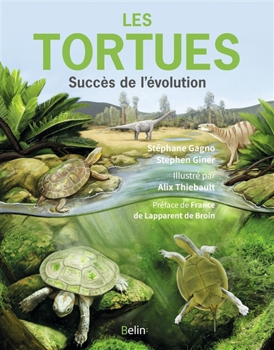 tortues : succès de l'évolution (Les) | Gagno, Stéphane (Auteur) | Giner, Stephen (Auteur) | Thiébault, Alix (Illustrateur)