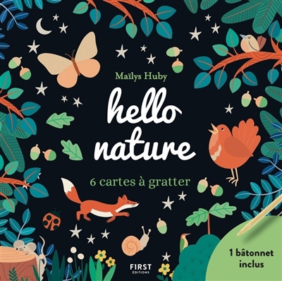 Hello mon arbre : mini cartes à gratter | 