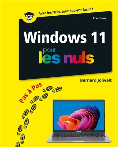 Windows 11 pas à pas pour les nuls | Jolivalt, Bernard