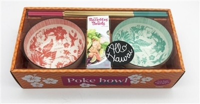 Poke bowl allo Hawaï : coffret | 