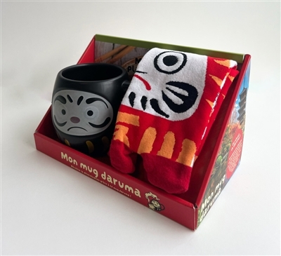 Mon mug daruma : réveille ta détermination grâce à ce mug daruma ! : coffret | 