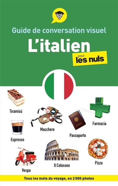 Guide de conversation visuel l'italien pour les nuls | 