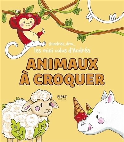 Animaux à croquer : les mini colos d'Andréa | @Andrea_drw_ (Auteur)