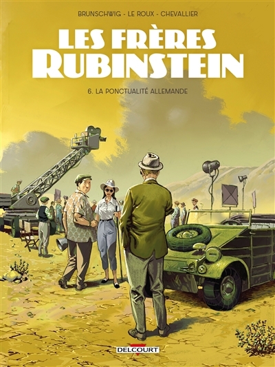 Les frères Rubinstein T.06 - La ponctualité allemande  | Brunschwig, Luc (Auteur) | Le Roux, Etienne (Illustrateur) | Chevallier, Loïc (Illustrateur)