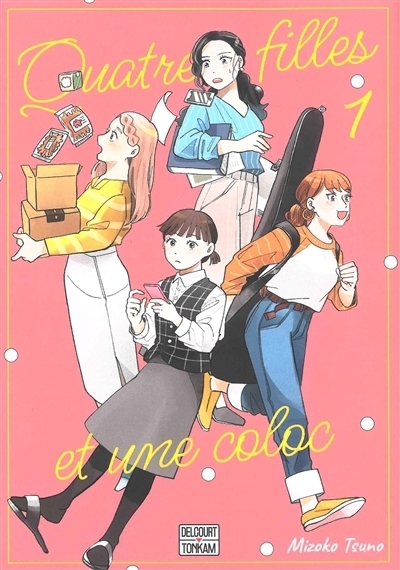 Quatre filles et une coloc T.01 | Tsuno, Mizoko