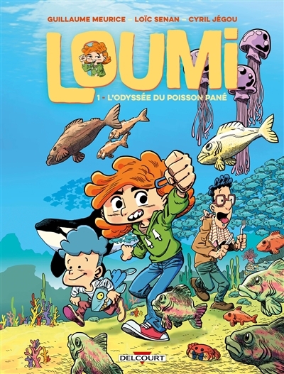 odyssée du poisson pané (L') | Meurice, Guillaume (Auteur) | Senan, Loïc (Illustrateur)