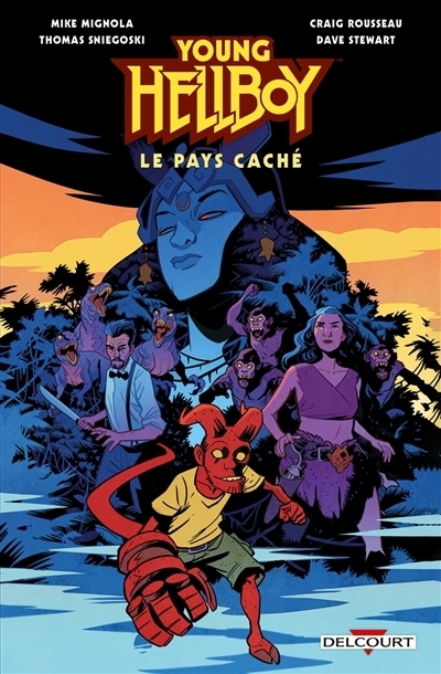Young Hellboy T.01 - Le pays caché | Mignola, Mike (Auteur) | Sniegoski, Tom (Auteur) | Rousseau, Craig (Illustrateur)
