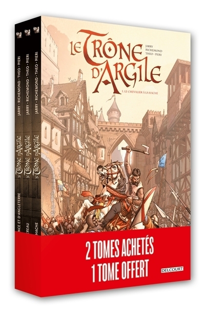 Coffret : Le trône d'argile T.01-T.03 | Jarry, Nicolas (Auteur) | Richemond, France (Auteur) | Caneschi, Theo (Illustrateur)