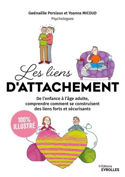 Liens d'attachement : de l'enfance à l'âge adulte, comprendre comment se construisent des liens forts et sécurisants (Les) | Persiaux, Gwénaëlle (Auteur) | Micoud, Yoanna (Auteur)