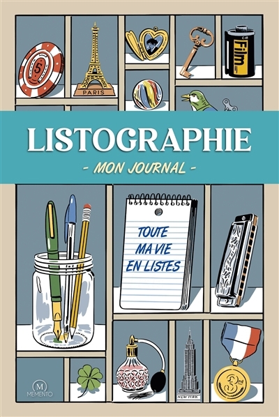 Listographie - Mon journal | Nola, Lisa (Auteur) | Duggan, Ryan (Illustrateur)