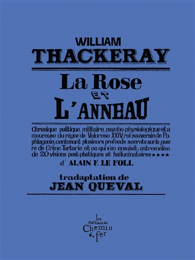 rose et l'anneau (La) | Thackeray, William Makepeace (Auteur) | Le Foll, Alain (Illustrateur)