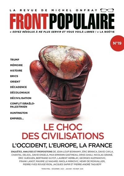 Front populaire, n°19. Le choc des civilisations : l'Occident, l'Europe, la France | 