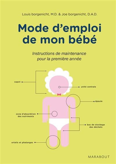 Mode d'emploi de mon bébé : conseils de dépannage et instructions de maintenance pour une 1re année d'utilisation | Borgenicht, Louis