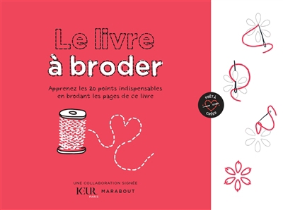 livre à broder : apprenez les 20 points indispensables en brodant les pages de ce livre (Le) | Bromberg, Eva (Auteur)