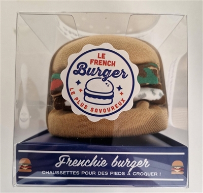 Frenchie burger : chaussettes pour des pieds à croquer ! | Orathay (Auteur)