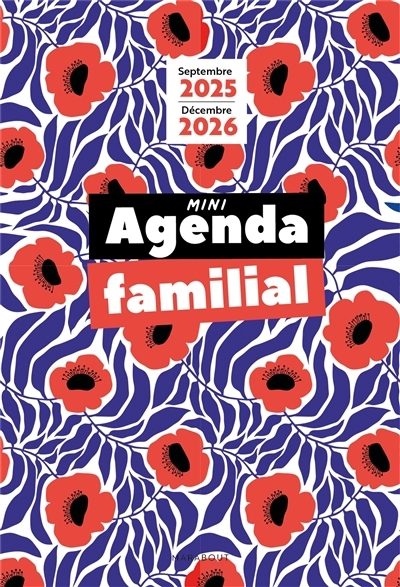 Mini agenda familial : septembre 2025-décembre 2026 | 