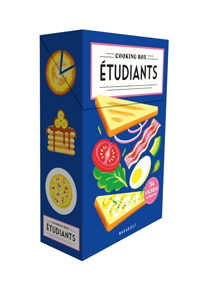 Etudiants : 54 fiches à emporter | Boutrou, Olivia (Illustrateur)