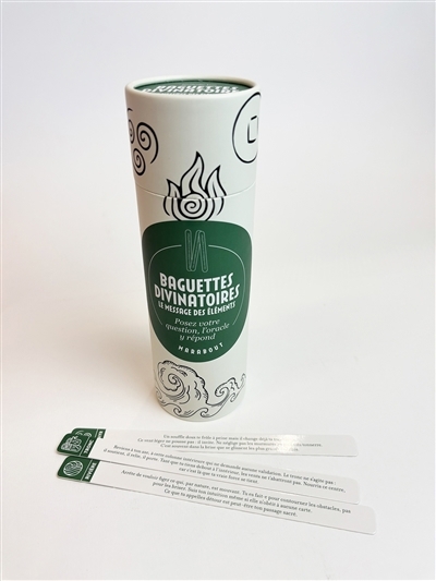 Baguettes divinatoires : le message des éléments : posez votre question, l'oracle y répond | Ros, Nathalie (Auteur)