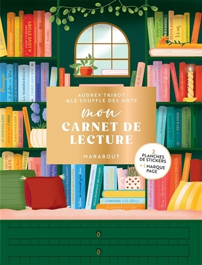 Mon carnet de lecture | Tribot, Audrey (Auteur) | Corbisier, Eva (Illustrateur)