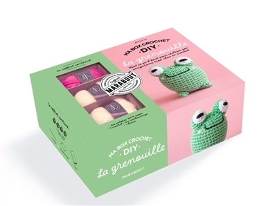 Ma box crochet DIY : la grenouille : tout ce qu'il faut pour réaliser son amigurumi trop chou au crochet | Ly, Annick (Auteur)
