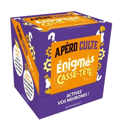 Apéro Culte : Enigmes et casse-tête | Jeux d'ambiance