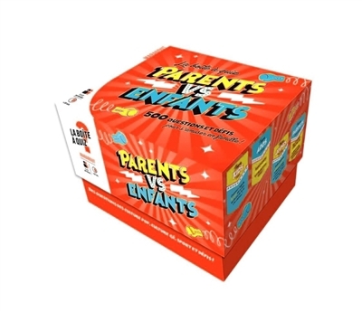 La boîte Parents vs Enfants : 500 questions et défis pour s'amuser en famille ! | Jeux d'ambiance