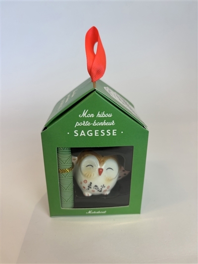 Mon hibou porte-bonheur : sagesse | 