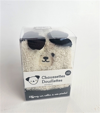 Chaussettes douillettes : chien | 