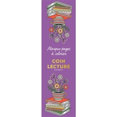 Coin lecture : Marque-pages à colorier | 