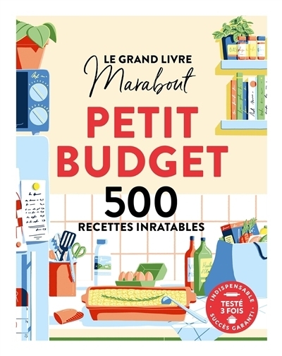Le grand livre Marabout petit budget : 500 recettes inratables | 