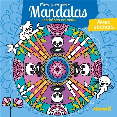 Mes premiers mandalas : Les bébés animaux : Avec stickers | Lim, Chrystèle