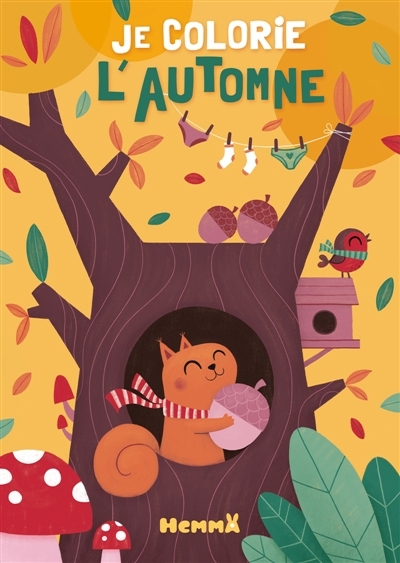 Je colorie L'automne | Barbe, Madame (Illustrateur)