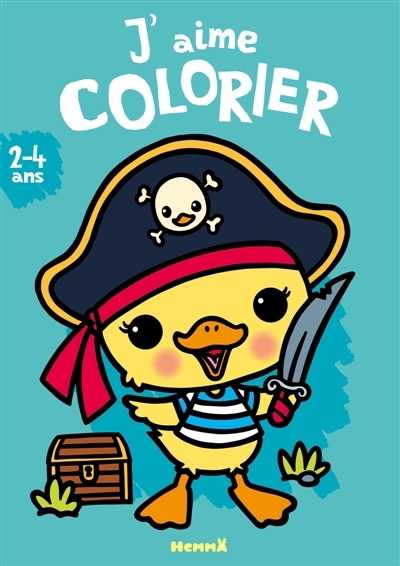 J'aime colorier (2-4 ans) (Canard pirate) | Piette, Nadine