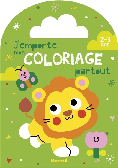 J'emporte mon coloriage partout - Lionceau | Tchatcha, Estelle