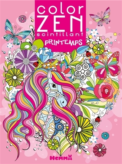 Color Zen scintillant : Printemps | 