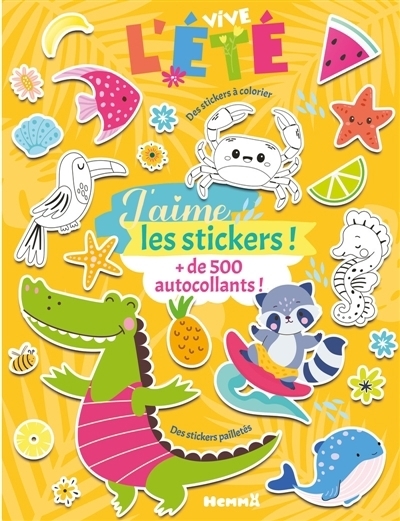 J'aime les stickers : Vive l'été | 