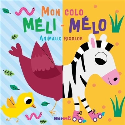 Mon colo méli-mélo : Animaux rigolos | Dafflon, Adèle
