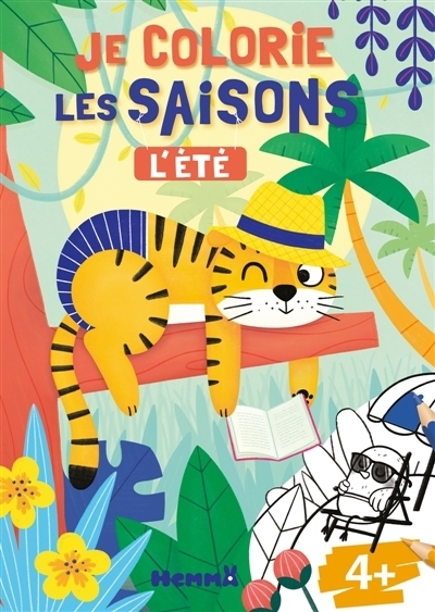 Je colorie les saisons : L'été | Barbe, Madame