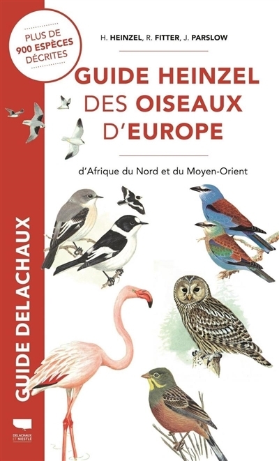 Guide Heinzel des oiseaux d'Europe, d'Afrique du Nord et du Moyen-Orient | Heinzel, Hermann