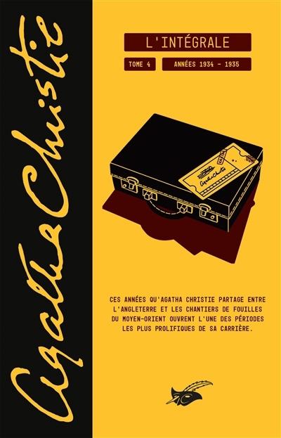 Agatha Christie : l'intégrale T.04 - Années 1934-1935 | Christie, Agatha (Auteur)