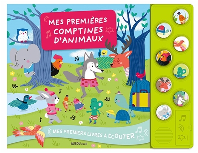 Mes premières comptines d'animaux | Michaud, Raphaëlle (Illustrateur)