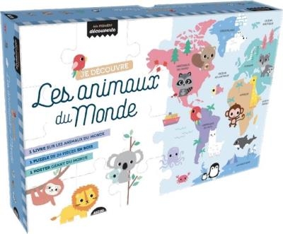 Coffret Je découvre les animaux du monde | Jeux éducatifs