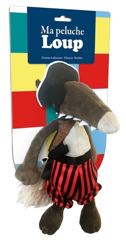 Peluche du loup pirate | Peluche et marionnette