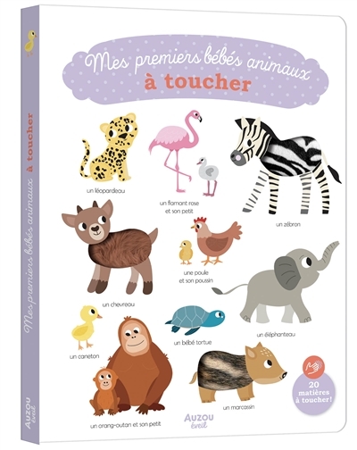 Mes premiers bébés animaux à toucher | Aniel, Isabel