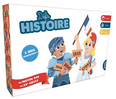 Défis histoire : du Moyen Age au XXe siècle : 5 jeux progressifs ! | Histoire et géographie